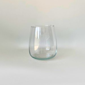 אגרטל זכוכית אלגנטית נמוכה